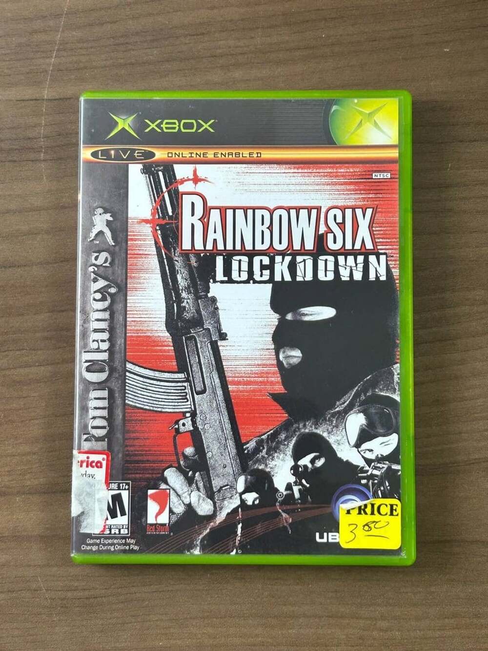 Tom Clancy’s Rainbow Six Lockdown Microsoft Xbox With Case No Manual